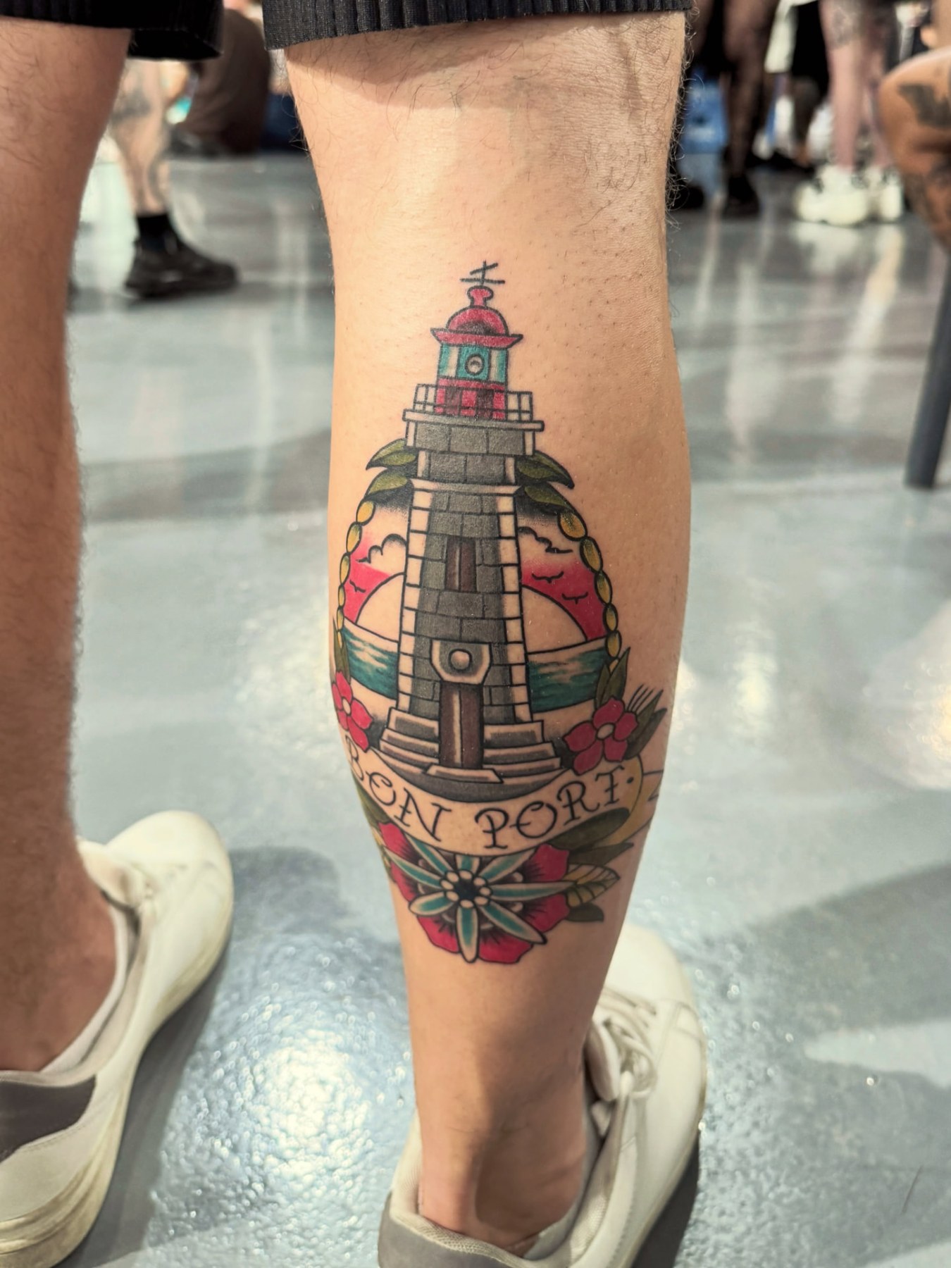 Traditional lighthouse · Amadeo — Kratos Tattoo